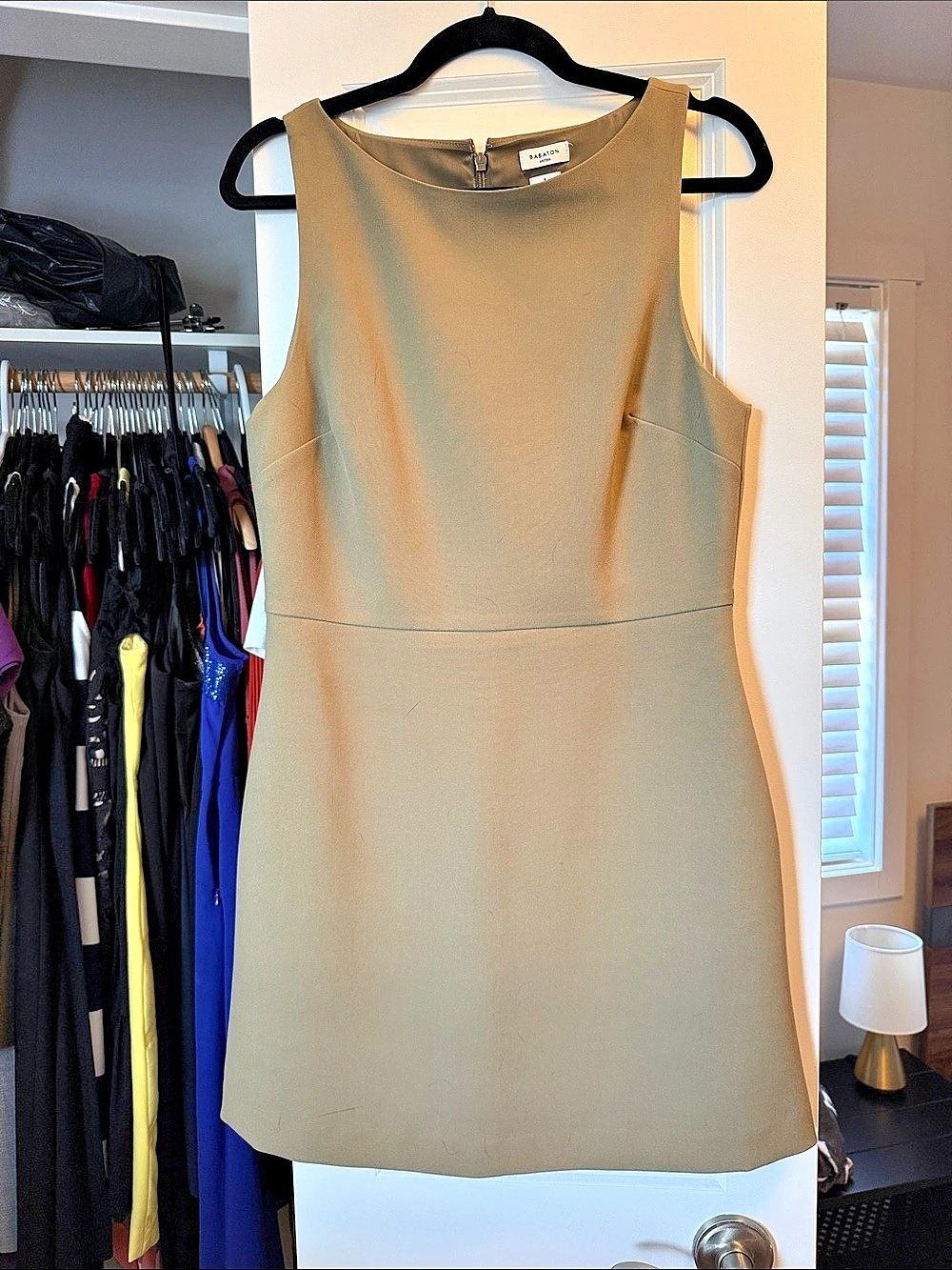 Aritzia Babaton dress Mini Dress in Brown Size 8 Like New